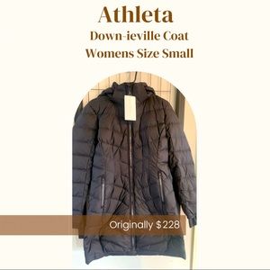 Athletes Women’s Down Coat NWT
